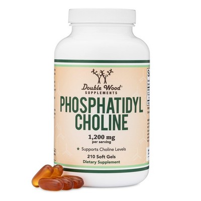 Phosphatidylcholine 1,200mg   210 Softgels   210 Count (Pack of 1), No Color