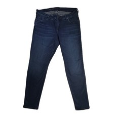 Womens Jeans Skinny  High Rise KUT from the Kloth Diana Size 14 Dark Blue Denim