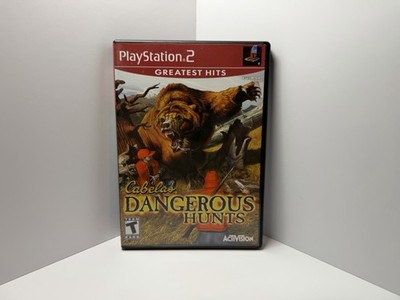 Cabela's Dangerous Hunts PS2 CIB Great Condition Tested Works