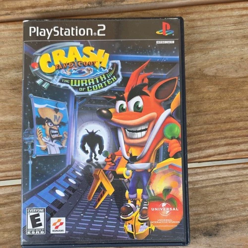 Crash Bandicoot: The Wrath of Cortex PS2 Action Adventure Universal Manual NTSC