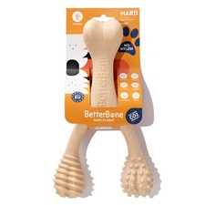 BetterBone Hard Density Chew Toy for Strong Aggressive Chewers - All-Natural