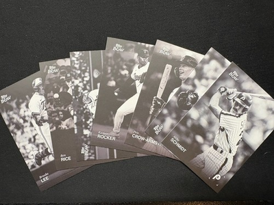 #ad 2025 Topps Black amp; White Baseball Base Singles You Pick amp; Complete Your Set $2.00