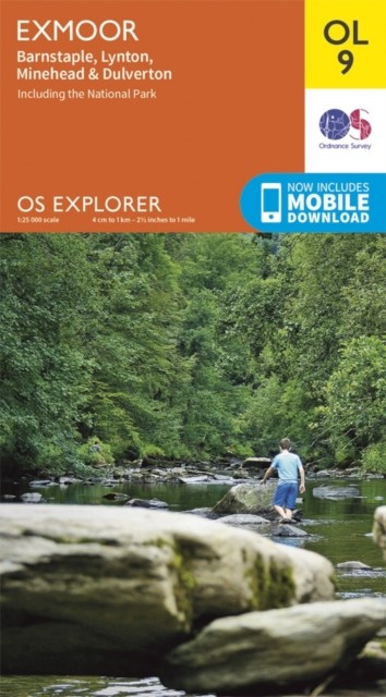 Exmoor, Barnstaple, Lynton, Minehead & Dulverton by Ordnance Survey
