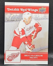 25-26 Upper Deck Detroit Red Wings Centennial Bruce MacGregor