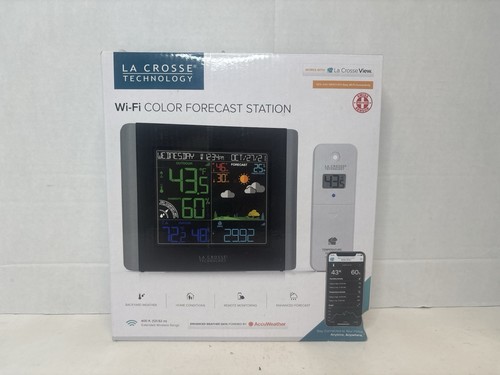 La Crosse Technology Wi-Fi Color Forecast Station - Missing Outdoor Remote - Picture 5 of 10