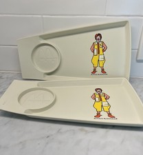 Deux - Plateau Happy Meal McDonald’s Ronald McDonald vintage années 70