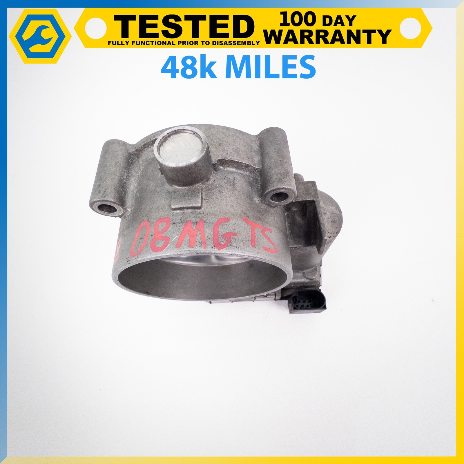03-19 MASERATI GRANTURISMO QUATTROPORTE ENGINE MOTOR THROTTLE BODY ASSEMBLY OEM
