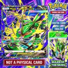 Pokemon TCG Pocket - Mega Rayquaza EX from RU...