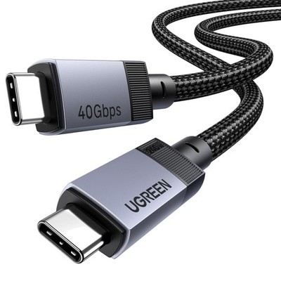 USB C Kabel, USB 4 Kabel, 240W Ladekabel USB-C, 1M Schnellladekabel mit 8K Vi...