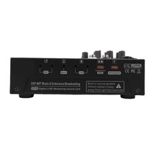 Live Streaming Sound Board Sound Mixer Iron Shell Plug And Play Bluetooth For