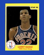 1985-86 Star Court Kings Set-Break # 24 Larry Nance NR-MINT *GMCARDS*