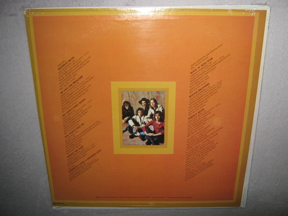 SAVOY BROWN Boogie Brothers MINTY ORIGINAL SEALED Vinyl LP 1974 London APS-638 - Image 3 of 4