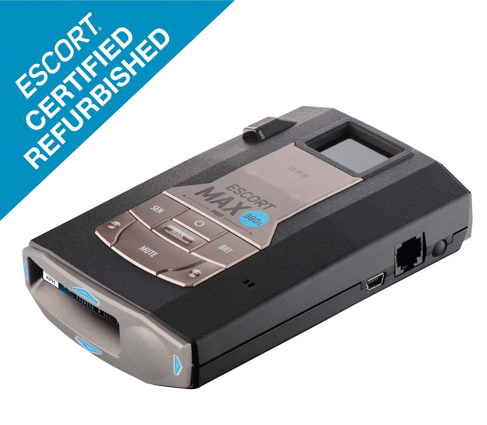 ESCORT MAX 360c Certified Refurbished Laser Radar Detector WiFi Bluetooth 360°