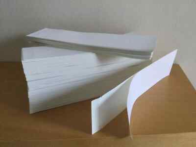 50 x Peel Off AVERY weiße Klebeetiketten - 140 x 38 mm