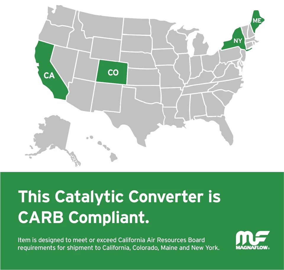 MagnaFlow Catalytic Converter 339109: Universal, CARB Compliant - Image 2 of 3