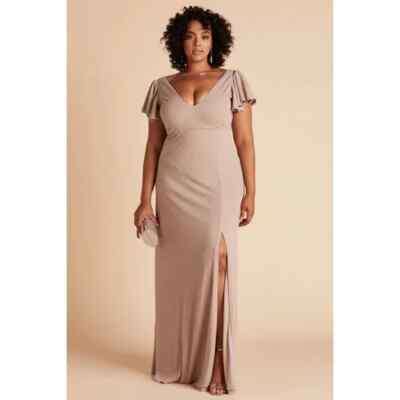 Birdy Grey Hannah Dress Crepe Taupe 2X