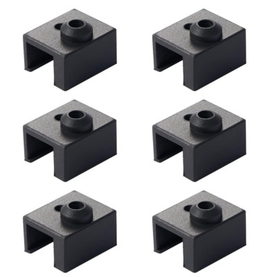 Ender-3-S1 Pro Hotend Silicone Sock: 6PCS 3D Printer Heater Block Silicone Cover