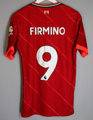 LIVERPOOL 2021 2022 HOME FOOTBALL SHIRT SOCCER JERSEY NIKE #9