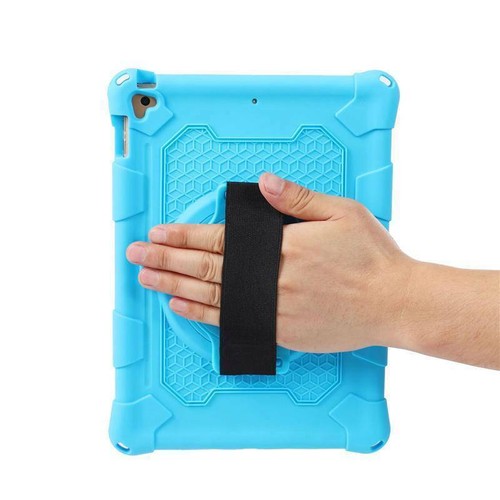 Soft Silicone Stand Handle Case Cover + Strap For iPad 5th 6th Gen Air 1 2 9.7" - 第 29/103 張圖片