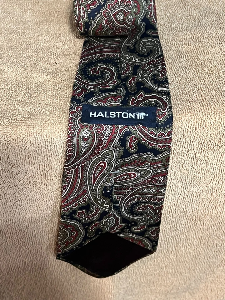 HALSTON III MENS LUXURY DRESS TIE 4" WIDE - Изображение 3 из 3