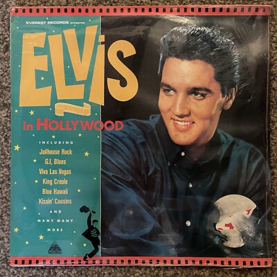 Elvis Presley In Hollywood CBR 1014 UK 1976 Everest Vinyl Record Still Sealed