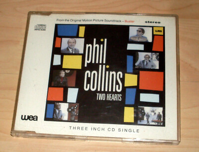CD Maxi Single - Phil Collins - Two Hearts ( OST Buster )