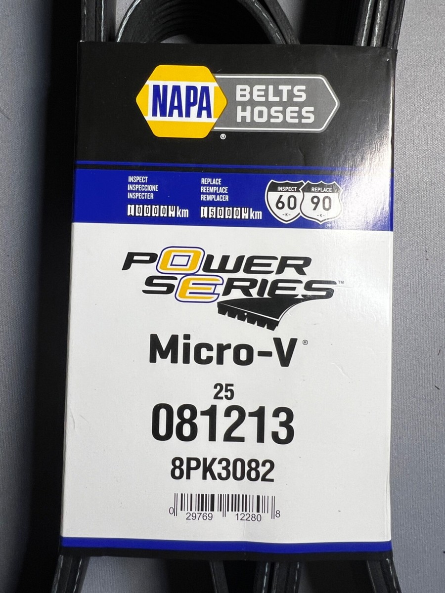 NAPA Auto Parts 25 081213 V-Ribbed Belt (Standard) K08 1-3