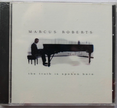 MARCUS ROBERTS THE TRUTH IS SPOKEN HERE [NEW CD] NOVUS JAZZ