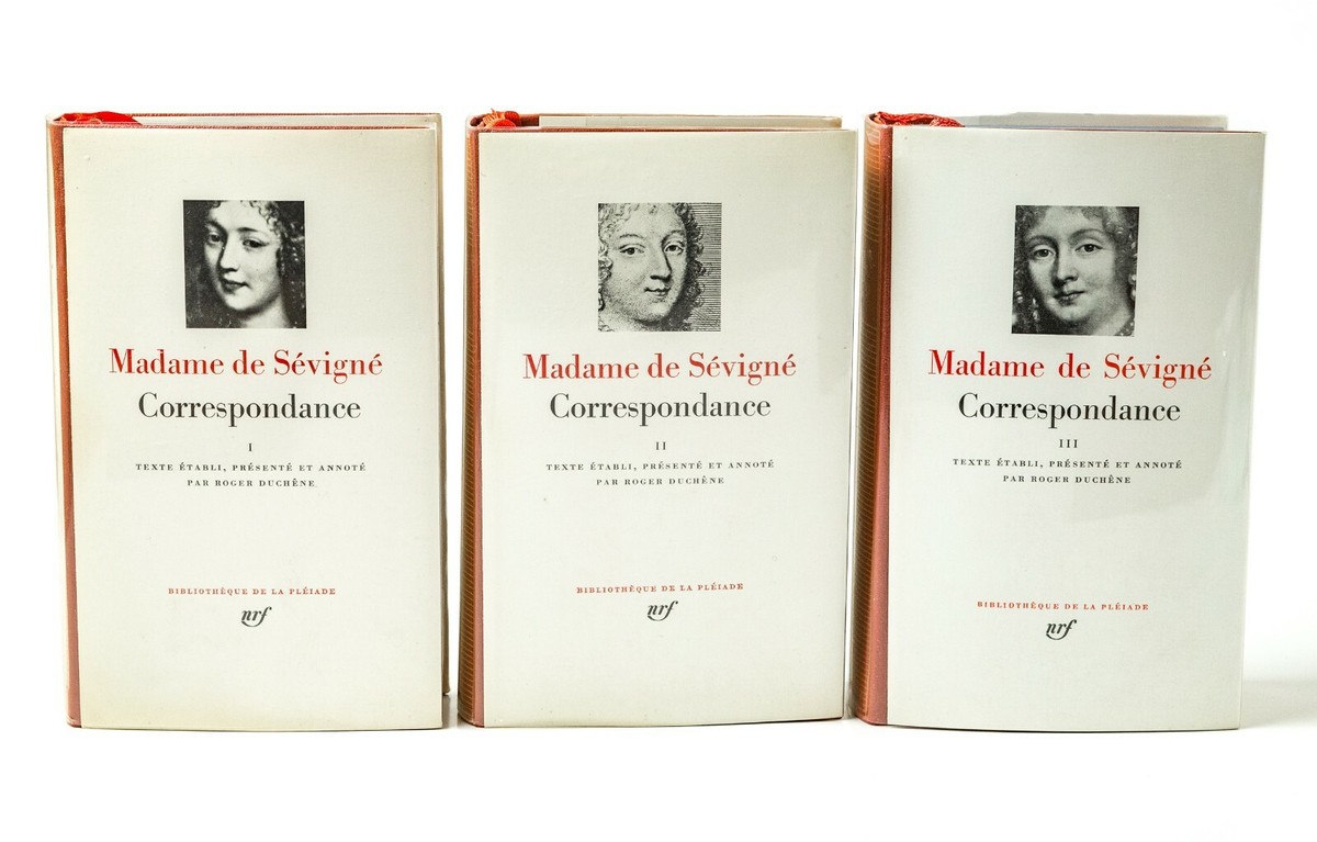 Madame de Sevigne Correspondance 3 III Tomes Roger Duchene nrf