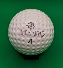 Vintage Menning Park Golf Course logo golf ball CLOSED  California 