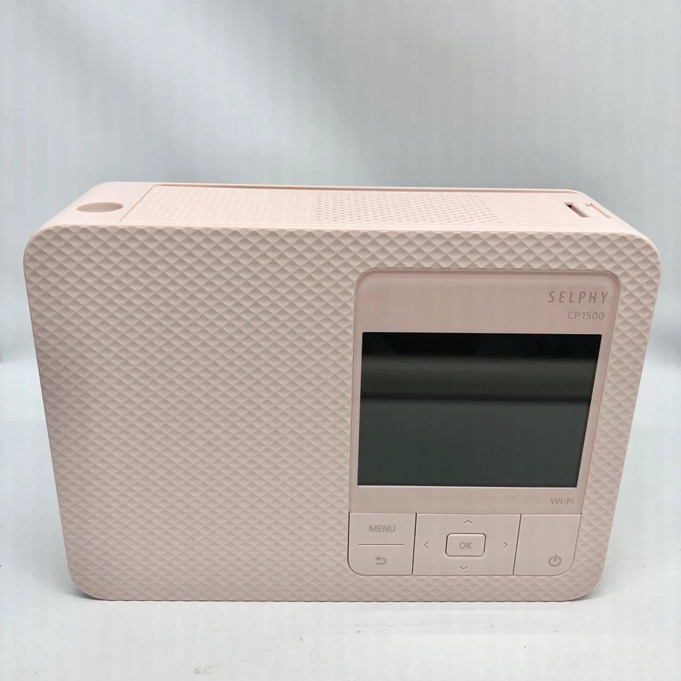 Canon SELPHY CP1500 Mini Photo Printer Pink CP1500 Cute Compact New Japan - Image 3 of 4