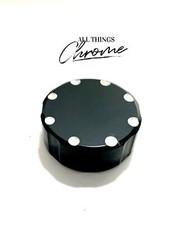 ZX14 BLACK CONTRAST DIAMOND CUT CLUTCH RESERVOIR CAP 12-24 KAWASAKI NINJA ZX14