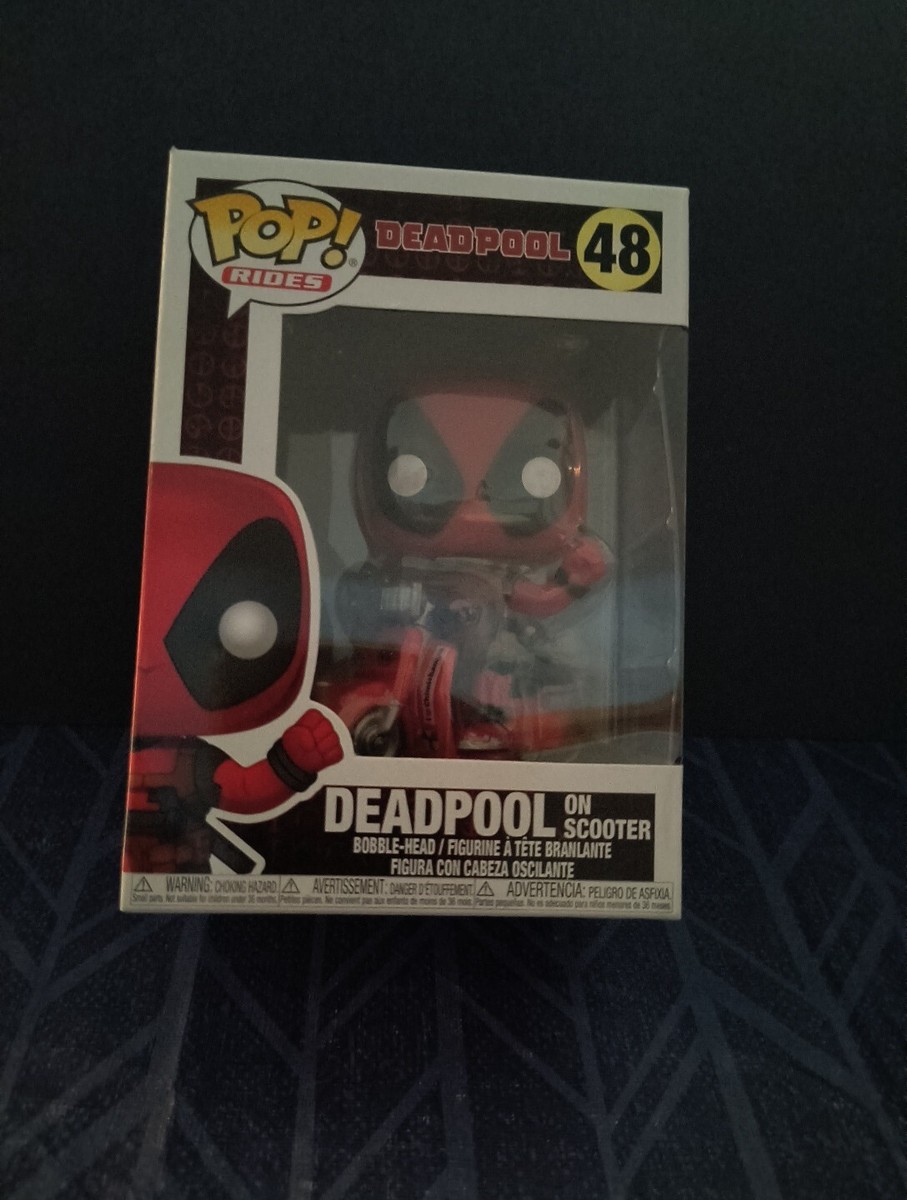 Funko Pop Rides - #48 Deadpool on Scooter - Marvel | eBay