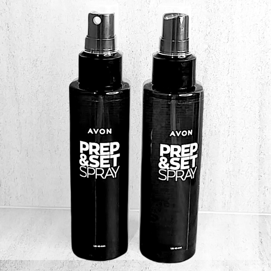 Avon  Set & Prep Setting Spray 2 x 125ml - Helps Make Up Last Longer Magix x 2