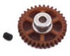 JK Products JKPG434 48P Plastic Pinion Gear 3.17mm Bore  34T 