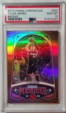 2019 Chronicles (Bronze) Tyler Herro RC #252, PSA 10 GEM 💎