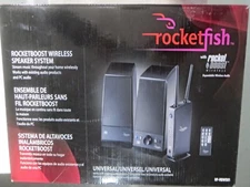 Rocketfish Rocketboost Wireless  Speakers - Complete System  RF-RBWSO1