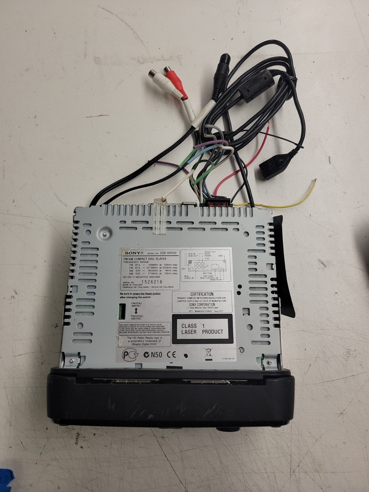 Sony CDXH910UI Marine Stereo eBay