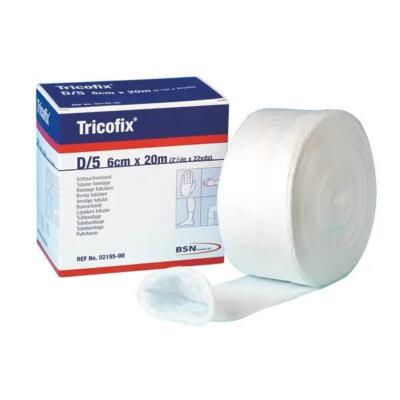 Tricofix Dauerelastischer Schlauchverband Stützend Weiß 10-20 m Rolle 9 Größen