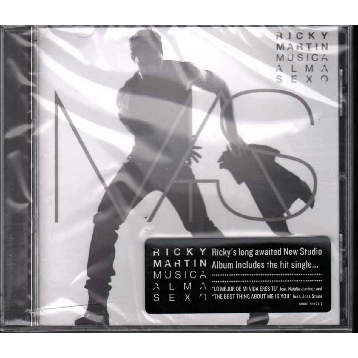 Ricky Martin ‎CD Music + Soul + Sex / Sony Music Latin ‎88697544722 Sealed