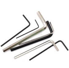 Image of Arm L Shape 0.9mm~4mm Long Hex Wrench Allen Key Steel