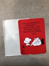 Ziggy Birthday Card with Envelope American Greetings