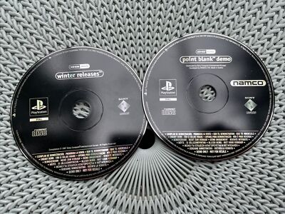 Winter Releases + Point Blank Demo SCED - Nur Disc PS1 Spiele - PAL UK