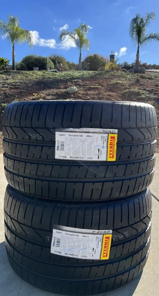 SET OF TWO BRAND NEW 305/30ZR19 (102Y) Pirelli P Zero Tires! 3053019 1777900 - Image 3 of 4