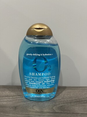 OGX O2 Gravity Defying + Hydration Organix Shampoo 13 oz NEW