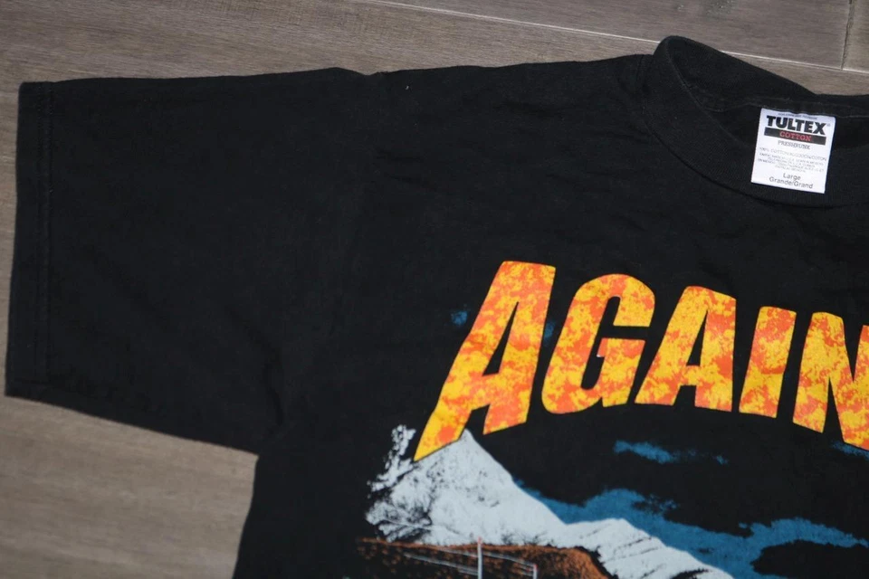 CAMISETA DE COLECCIÓN AÑOS 90 MACK TRUCKS CONTRA EL VIENTO PARA HOMBRE CAMISETA GRÁFICA TULTEX GRANDE Foto 4 de 4