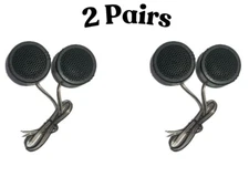 2 PAIR OF 500W High Eficiency Dome Tweeter (Car Mini Tweeters) ( Car speakers)