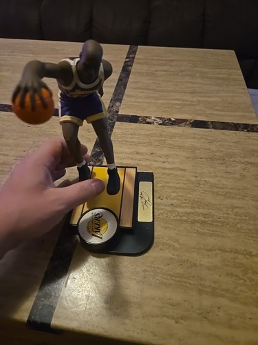 SELTENE LOS ANGELES LAKERS SHAQUILLE O'NEAL BEWEGLICHE FIGUR STÄNDER DISPLAY - Bild 6 von 7