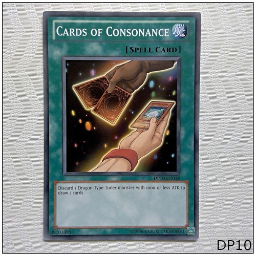 Cards Of Consonance DP10 EN019 Common Unlimited Yugioh EBay