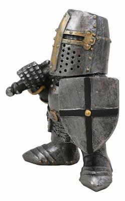 Chibi Medieval Knight Of The Cross Templar Crusader Armor Axeman